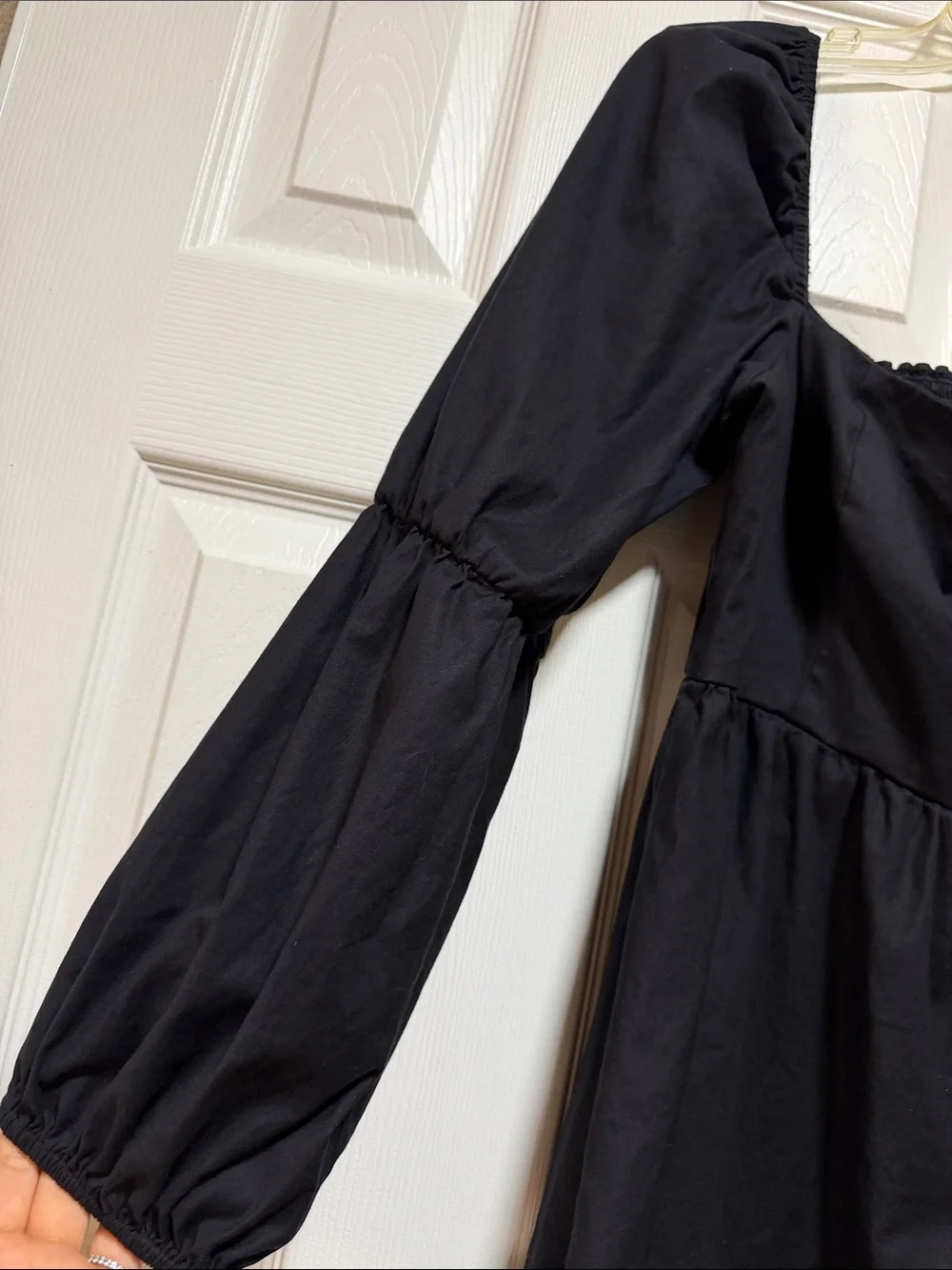 Reformation Michaela Black Dress - Size 10